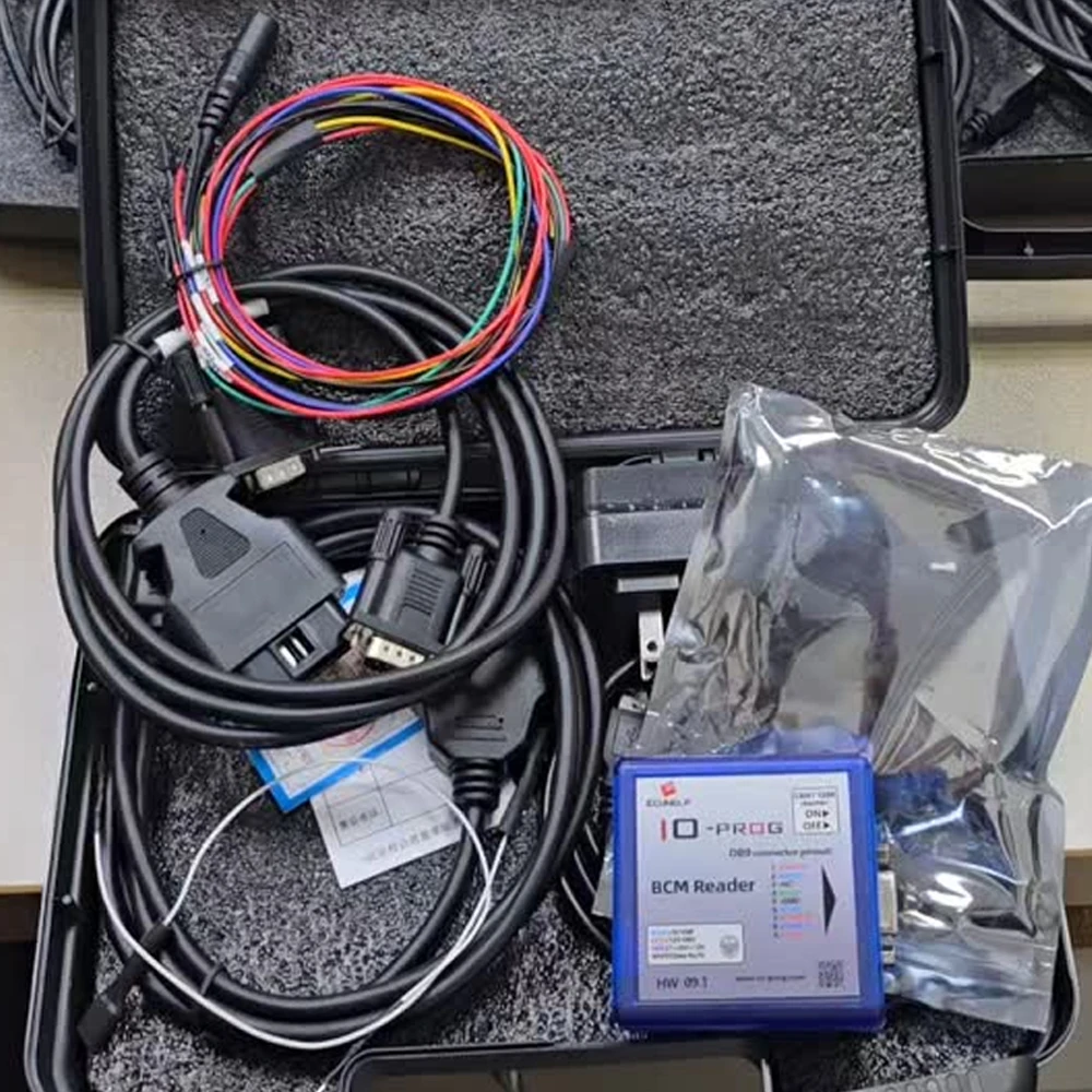 IO-PROG Added for PSA BSI for FORD BCM Board Support IO PROG ECU BCM TCM EPS K-line CAN Support BD9 OBD2 Programmer Tools