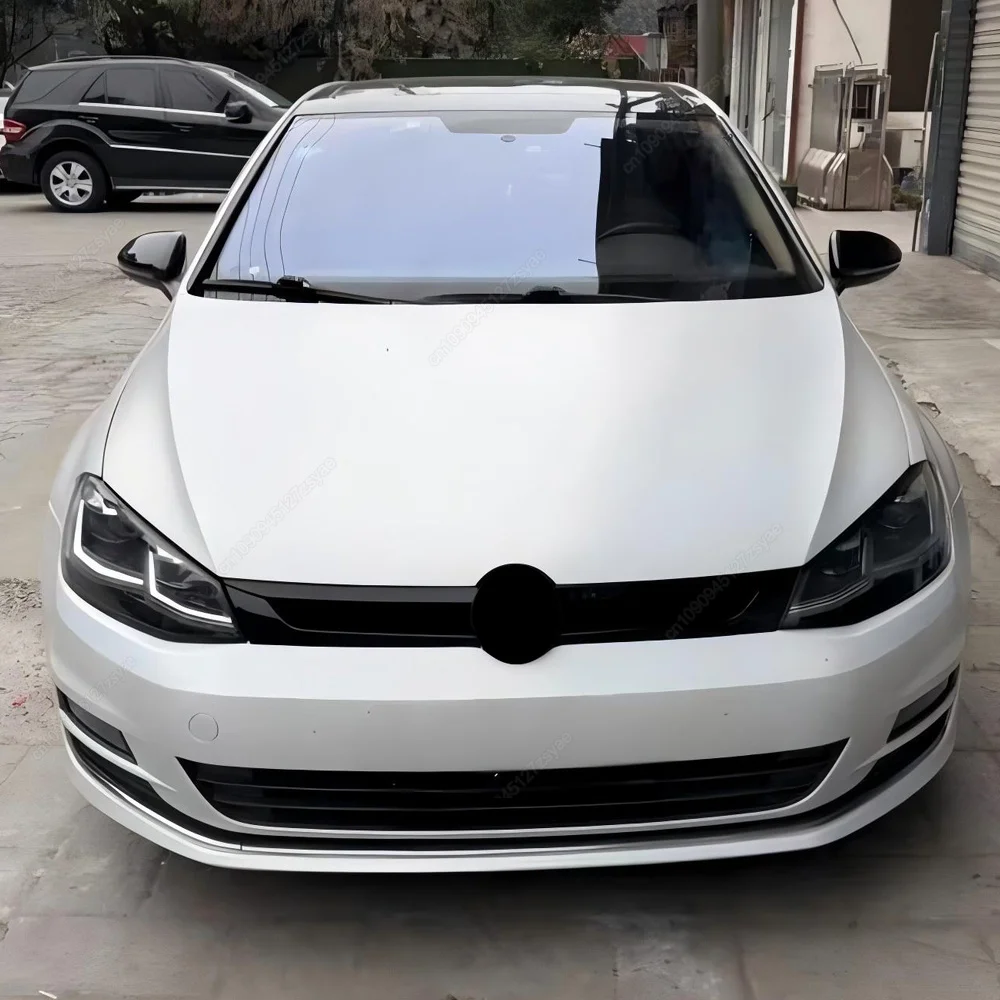 Car Front Bumper Centre Grille Honeycomb Mesh Auto Parts ABT Style For VW Golf MK7 MK7.5 GTI GTD GTE R R-Line TSI TDI 2012-2020 view 2