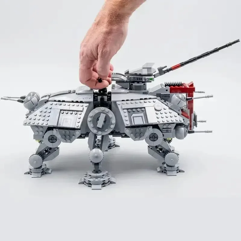 テクニカル AT-TE ウォーカー 75337 MOC モデル 1082 個ビルディングブロックスペースロボットキットセルフロックレンガ DIY 組み立てる誕生日ギフトおもちゃ