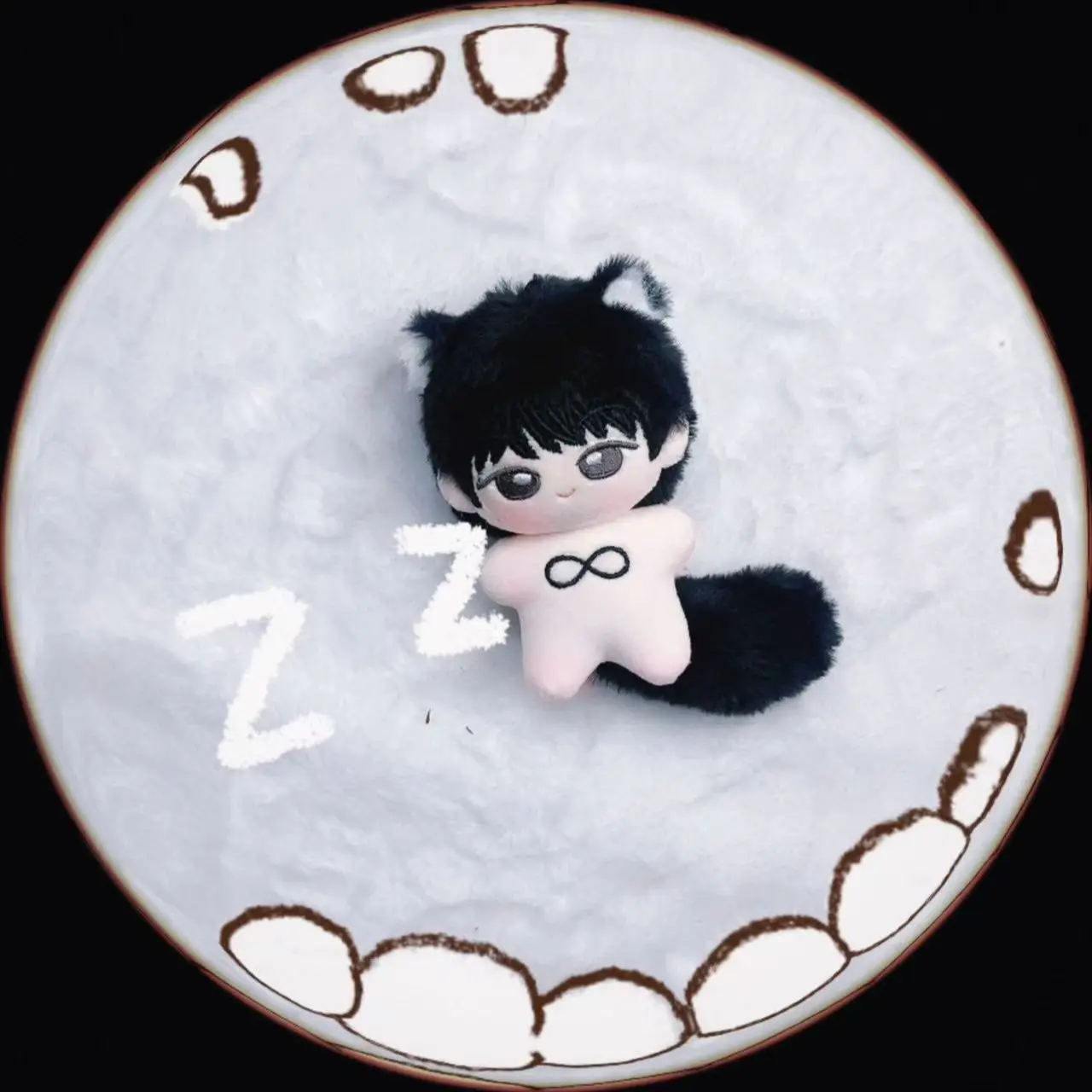 

Stuffed 10cm Handsome Boy The8 Cute Cotton Plush Doll Creative Backpack Pendant or Kids Adults Birthday Gift