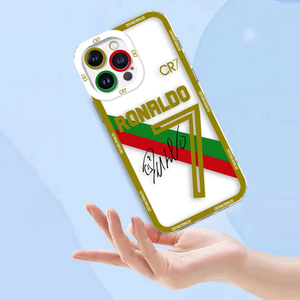 كرة القدم سوبر ستار 10 7 واضح جراب هاتف ل VIVO S1 Z1X V20 V21 V21E V23 V23E V25 V27 V27E V29E V30E V30 V40 V50 V60 لايت