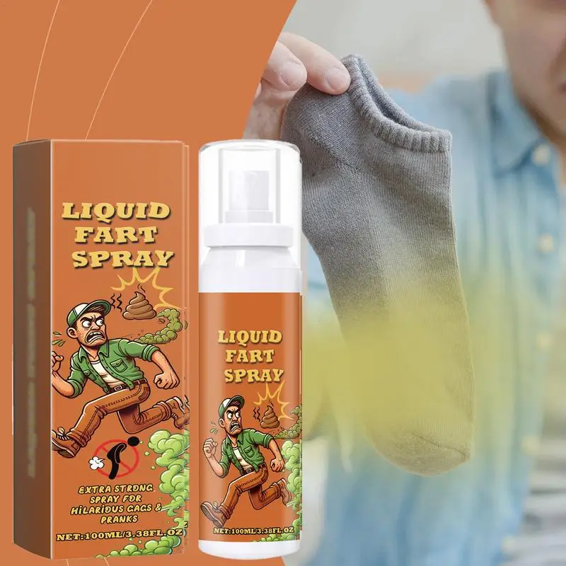 Fart Gag Prank 100ml Terrible Spray Novelty Toy Portable Spray Stinky Gags Funny Toy Prank Joke For Adults April FoolsDay