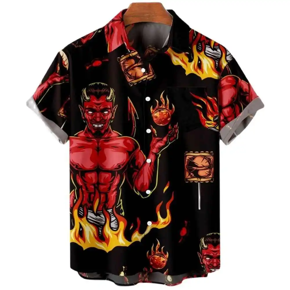 

Loose Casual ort Sve irt Men's Comfortable Breathable Cotton Spring Summer Faion Print oulder Width Design Zipper ...