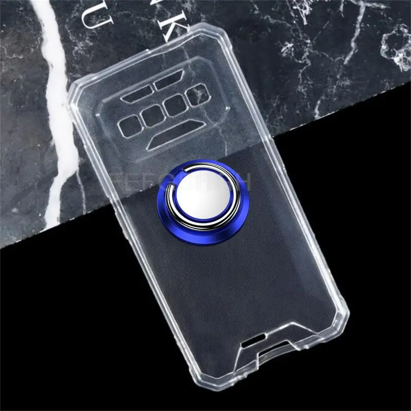 Fashion Full Cover For Oukitel F150 B2021 Bison 2021 Metal Ring Holder Magnetic TPU Back Phone Case For IIIF150 R2022