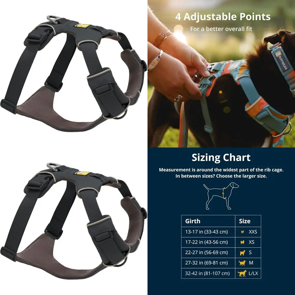 

Светоотражающая мягкая шлейка для собак для повседневного использования, регулируемая и легкая, двойные зажимы для поводка, подходит для тренировок и прогулок, B