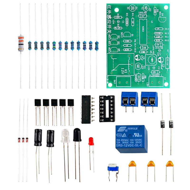 Infrared Induction Switch Electronic DIY Kit Proximity Switch Automatic Faucet Control Assembly Spare Parts