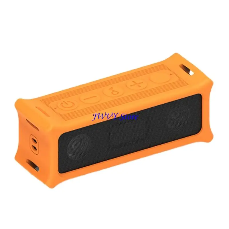 573A حالة حماية سيليكون مقاومة للصدمات لمكبرات الصوت SoundCore3 التي تتميز بقبضة مضادة للضرب والأسطح النظيفة السهلة