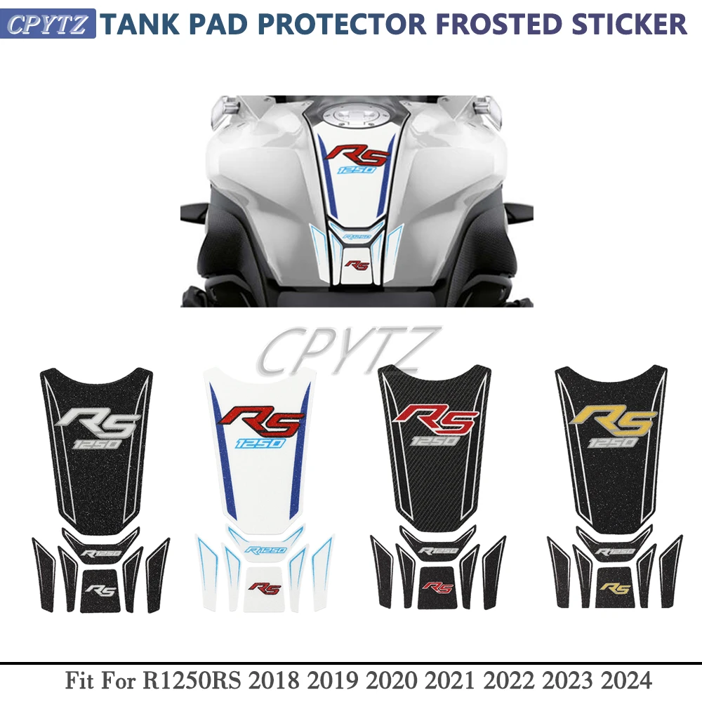 

Motorcycle Tank Pad Protector Frosted Sticker Decal Fit For R1250RS R 1250 RS Triple Black 2018 2019 2020 2021 2022 2023 2024