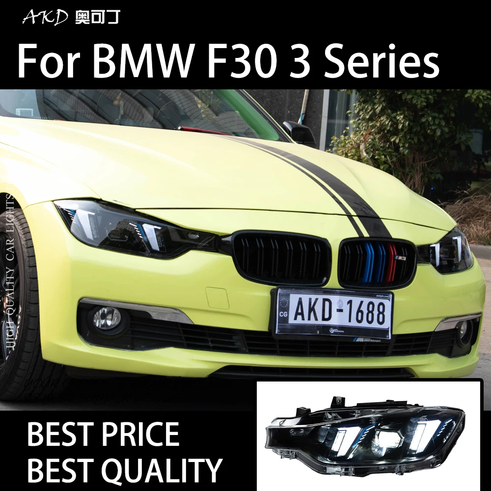 

Car Lights for BMW F30 F31 F35 2013-2019 3 Series LED Auto Headlight Assembly Upgrade Newest G20 G28 Design LHD RHD Accessories