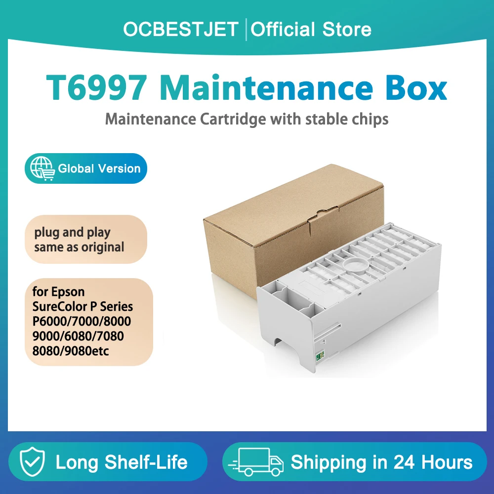 

T6997 Maintenance Tank for Epson Surecolor P6000 P7000 P8000 P9000 P6080 P7080 P8080 P9080Etc Printer for Epson Waste Ink Tank