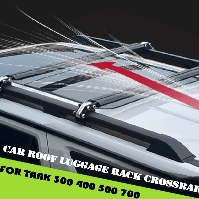 Fit for GWM Tank 300 400 500 700 Car Roof Luggage Rack Crossbar Modified Car Heavy Load Roof Platform Car Exterior Upgrade Parts