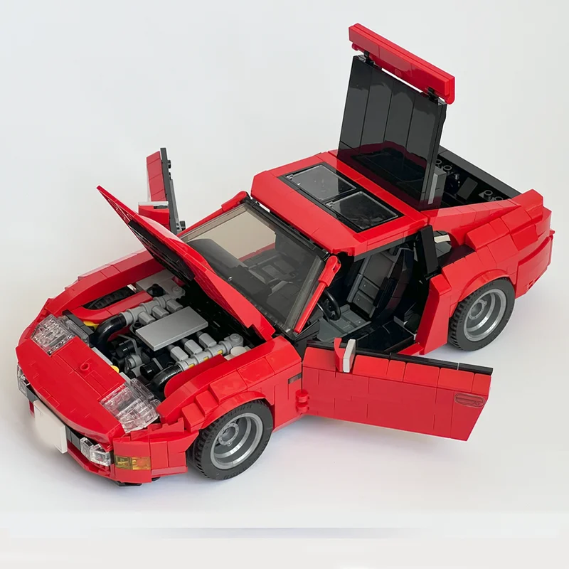 

1462PCS New MOC Car Model City Highway (1:14) 300ZX Sports Car Modular Children's Educational Building Blocks Toy Gift