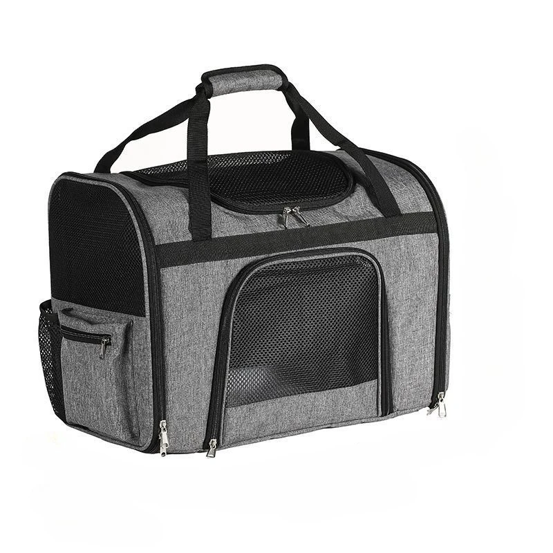 

New breathable cat and dog bag, portable and large capacity when going out, dog cage, pet air box.