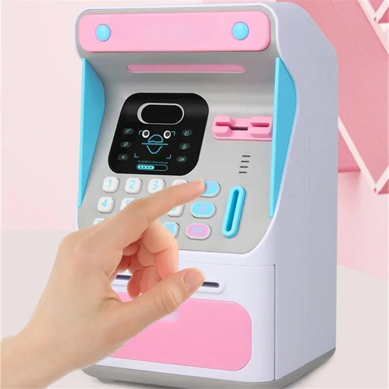Cash Deposit Machine Children Saving Pot Savings Bank