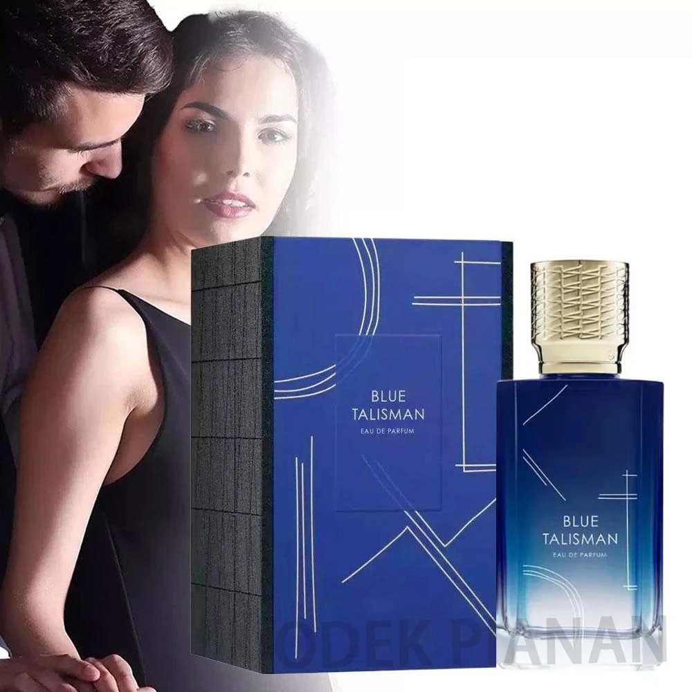 100ml marca azul Eau Deparfum mujeres hombres Perfume aerosoles de larga duración Woody Floral feromona Colonia fragancia regalo