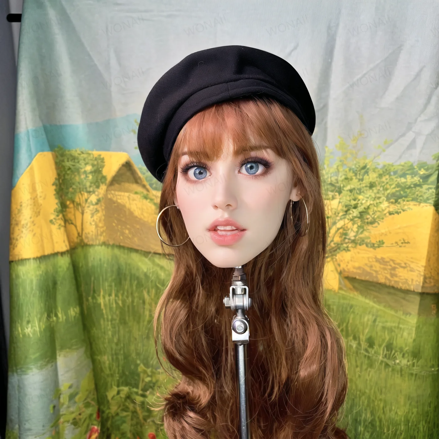 وعارضة أزياء من الفئة Tpee تبلغ من العمر 18 سنة، من الطراز M16 مع شعر مستعار مستعار، يمكن تفكيكها بسهولة ولا تشوبها أي رائحة، وهي مناسبة للمبتدئين إلى المهنيين والتمارين الماكياج #3