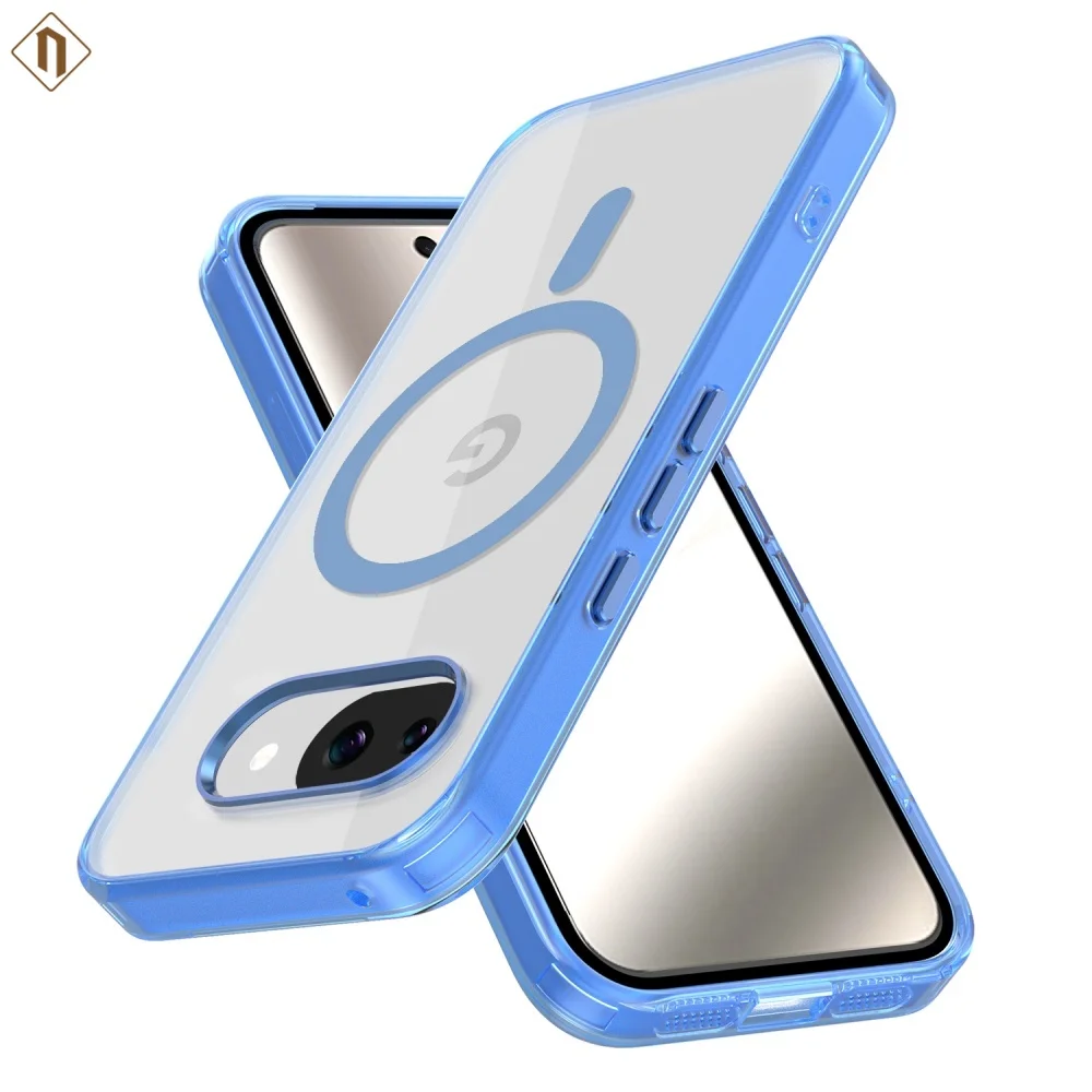 Für Google Pixel 10A Slim Clear PC für Magsafe Soft TPU Hülle für Google Pixel 9A 10Pro XL Kamera Metallschutzrahmen Abdeckung