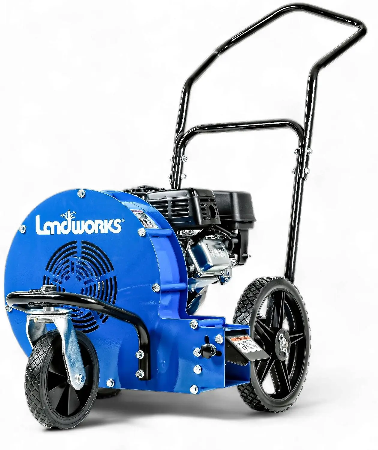 Leaf Blower Wheeled Walk Behind Jet Sweep Manual-Propelled Powerful 7HP 4 Stroke OHV Motor Output Wind Force of 150 MPH / 1270 C