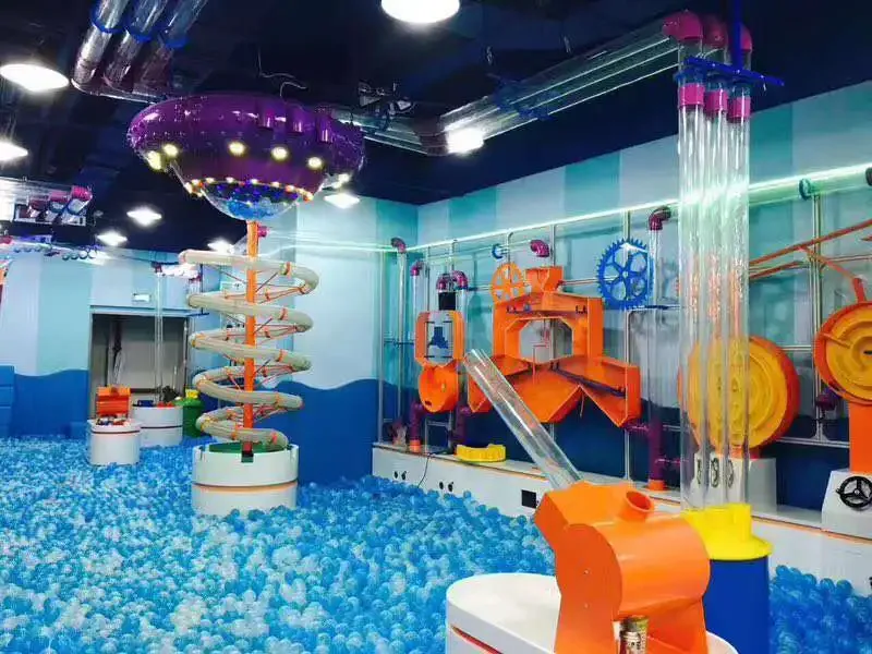 Windkraft ball maschine Kinder Indoor-Spielgeräte