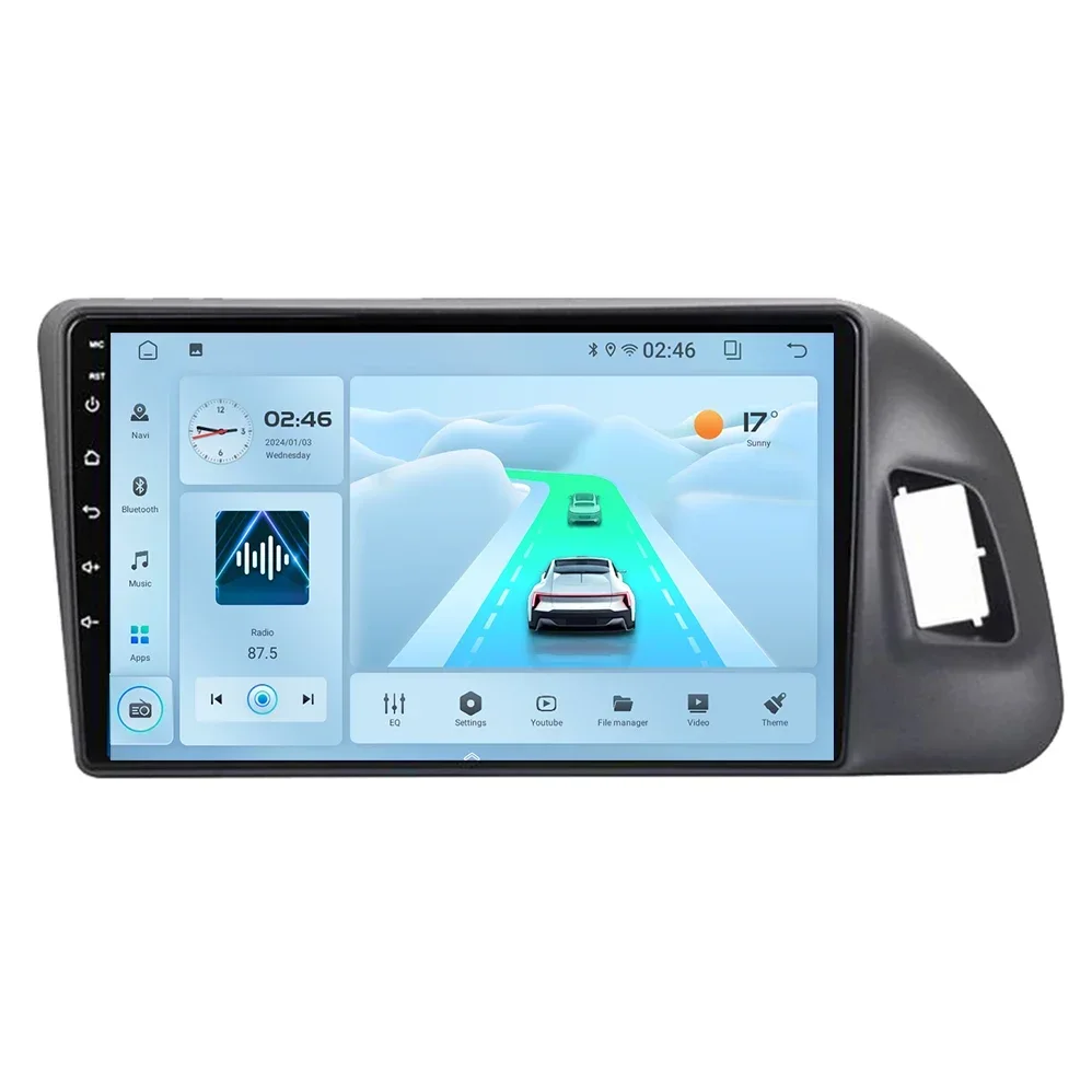 5G WIFI 6 wireless chip car radio player for Q5 10-18 dvd GPS navigation BT5.4 Android Auto wireless Carplay