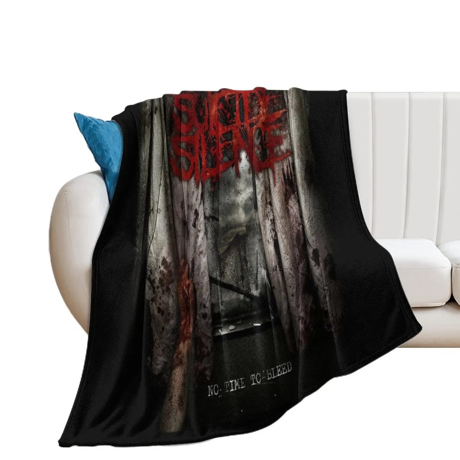 

Suicide Silence no time to bleed 2 Throw Blanket Thermals For Travel Luxury Plush Blankets