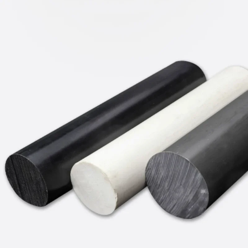 Weißer, grauer, schwarzer PVC-Rundstab, Durchmesser 6–30 mm, Kunststoffstab, Länge 500 mm, für DIY-Werkzeuggriffe, Modellbau. – Detail 1