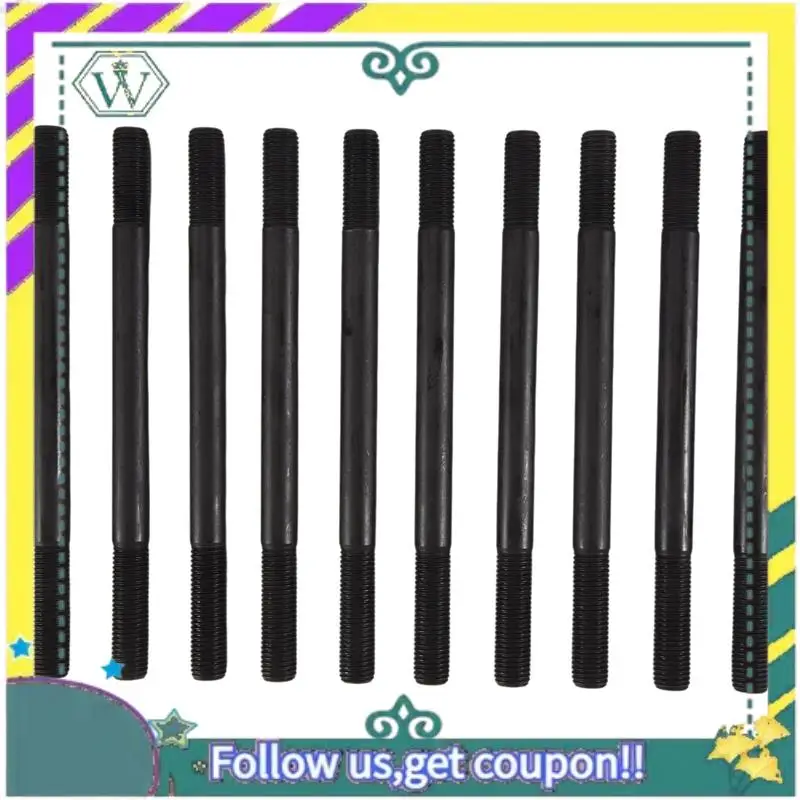 A82U-For ARP 208-4305 Cylinder Head Stud Kit For Honda Civic 1996-2000 D16Y7 Y8