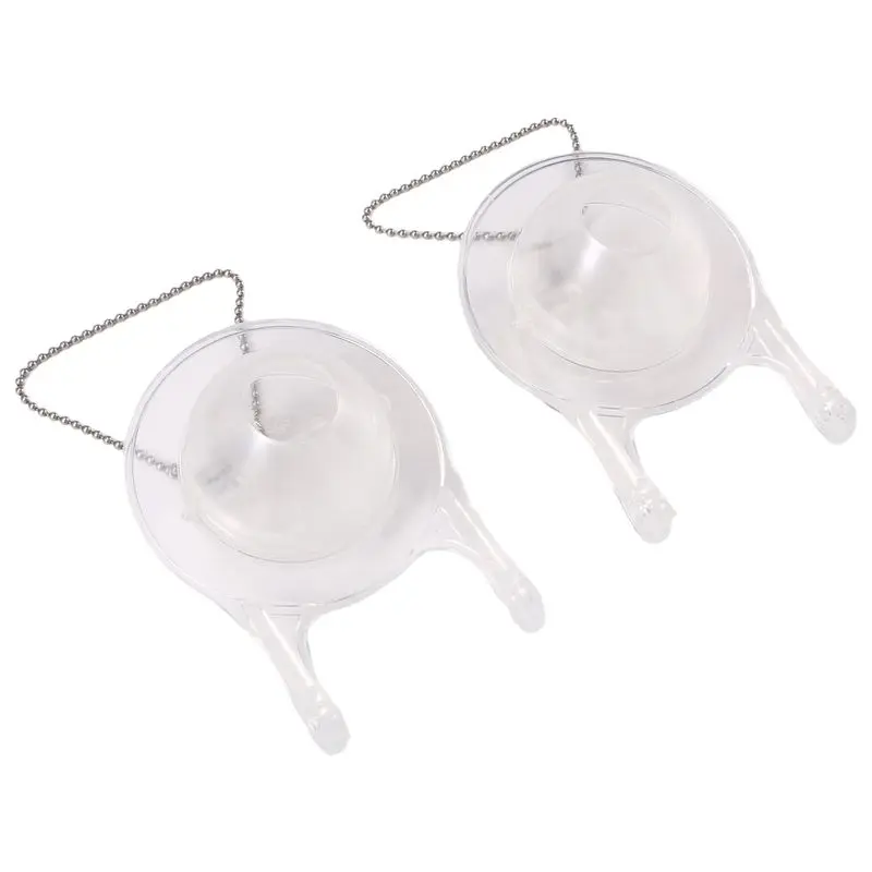 ABVJ-2PCS Toilet Flappers Replacement For GA715014-GEG1 3 Inch With Stainless Chain And Hook-Reliable Toilet Flapper