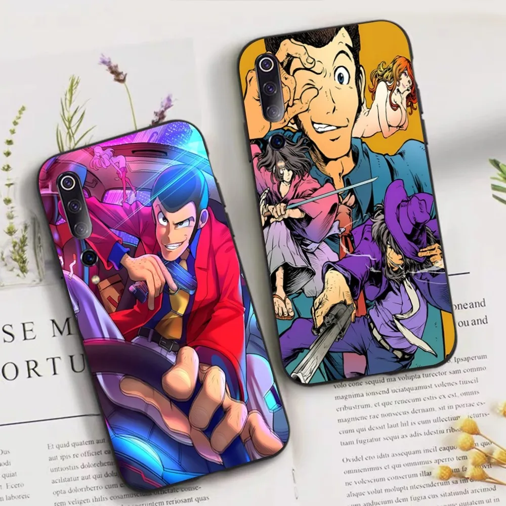 L-Lupin The T-Third Anime Phone Case For Xiaomi Mi 5X 8 9 10 11 12 Lite Pro 10T PocoX3pro PocoM3 Note 10 Pro Lite