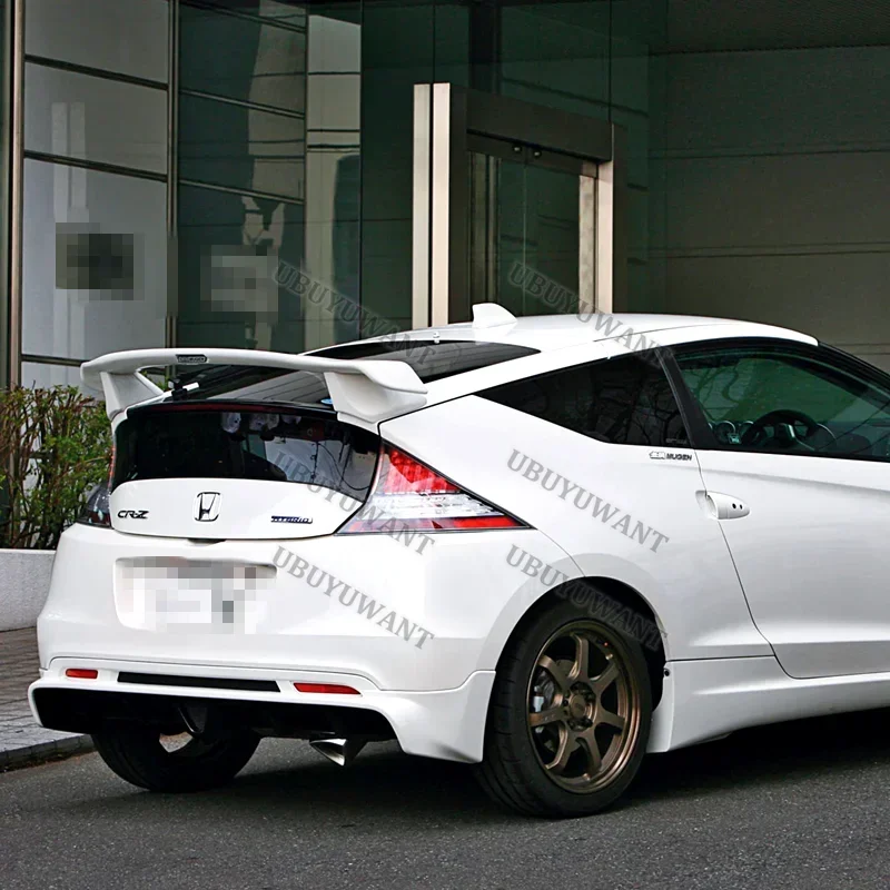 For Honda CRZ CR-Z ZF1 2011-2015 MU Style ABS  Car Rear Spoiler Splitter Rear Trunk Lip Cap Wing