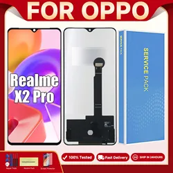 Tested AAA+ For Realme X2 Pro RMX1931 LCD Display Touch Digitizer Screen Assembly Replacement Parts 6.5