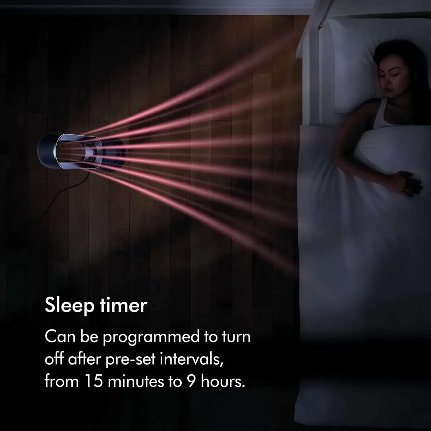 Jet Focus heater and fan, White/Silver