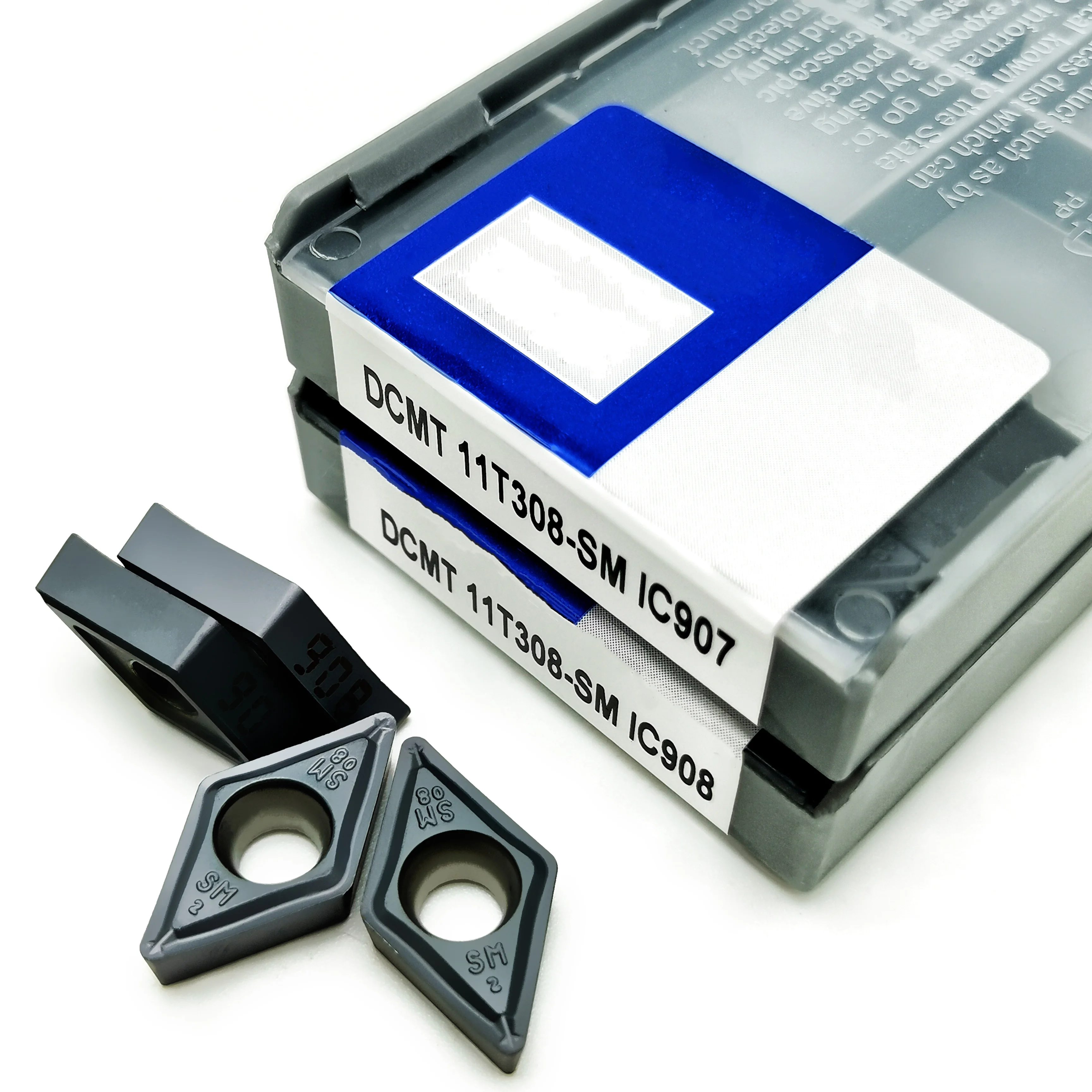 DCMT11T304 DCMT11T308 SM IC907 908 CNC Maschine Werkzeug Zylindrischen Werkzeug Hartmetall Einfügen Drehen Werkzeug DCMT11T3