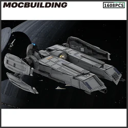 The Rogue Shadow Moc Building Blocks Movie Scene Technology Bricks Force Unleashed Model Toys Birthday Gift Playsets Collection