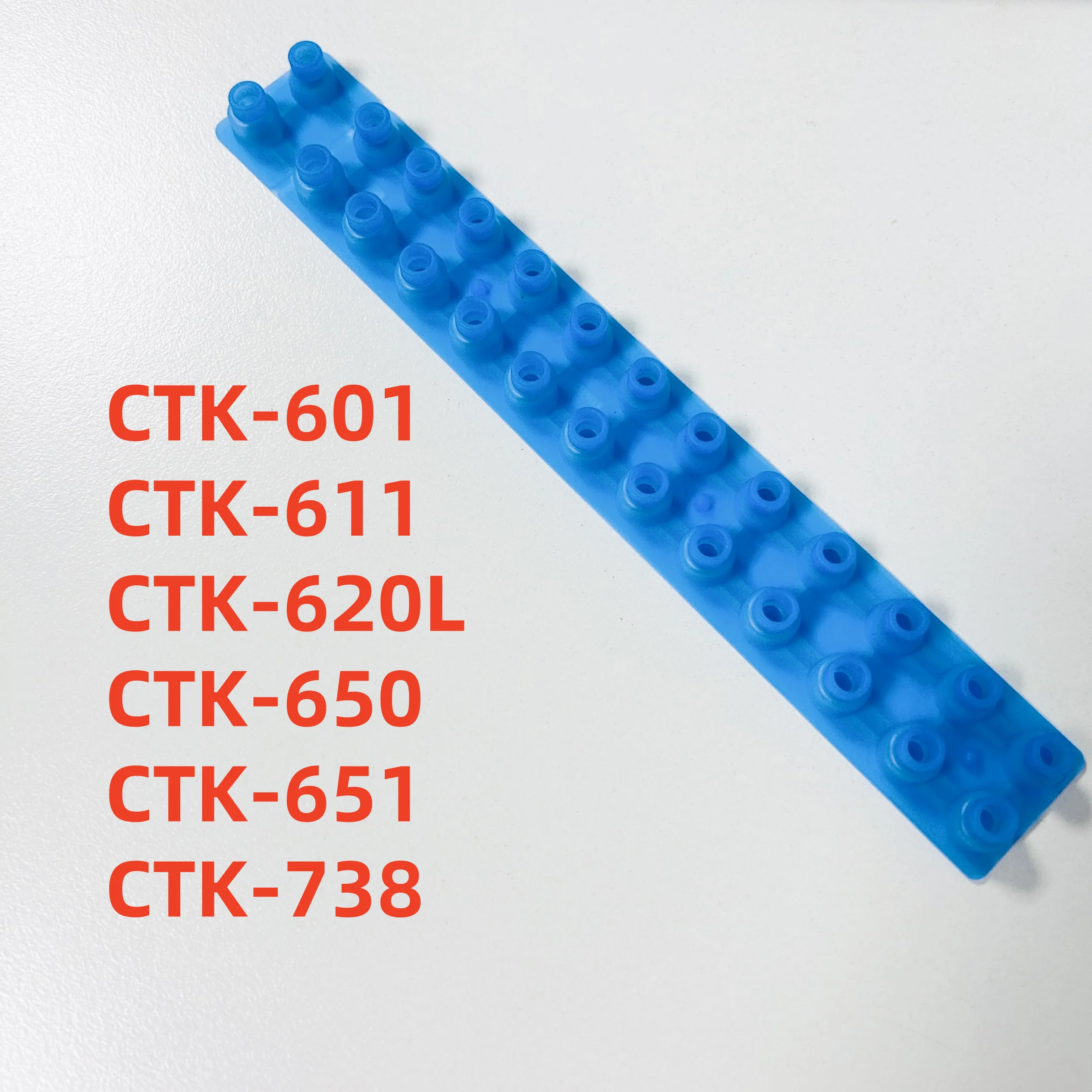 

Conductive Rubber Key Contact Conductive Strip For Casio CTK-601 CTK-611 CTK-620L CTK-650 CTK-651 CTK-738