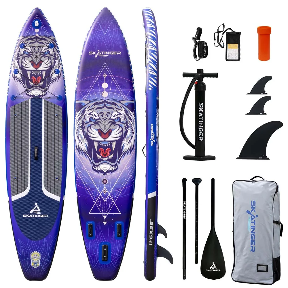 Hot Sale 2025 New Drop Stitch Sup Board Inflatable Stand Up Padel Paddle Board Paddleboard Surfing Paddle Surfboard Waterplay