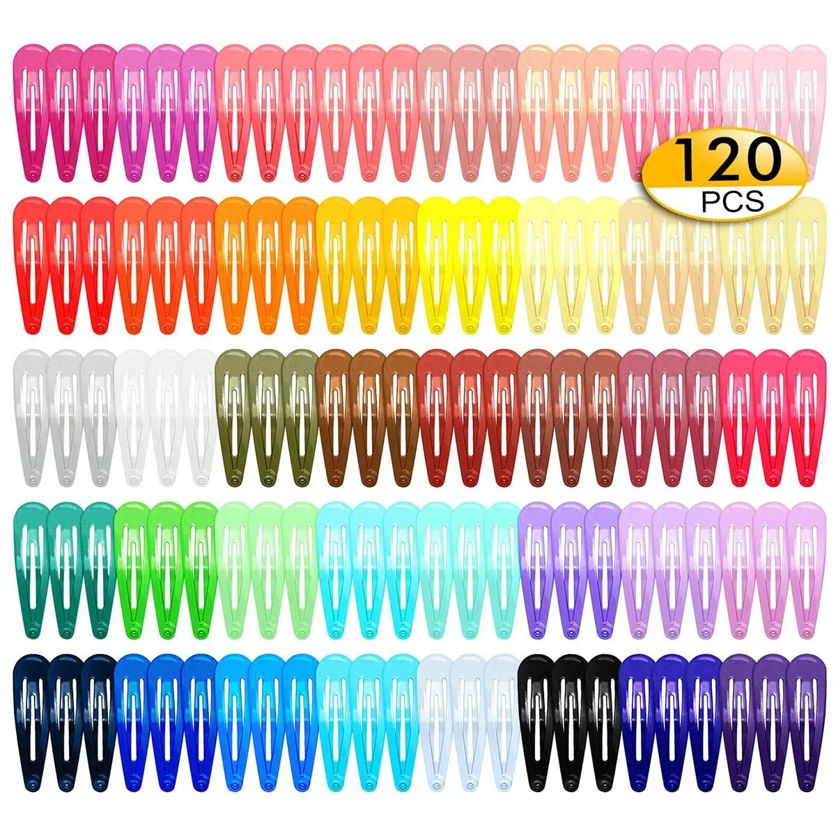 120/80/60Pcs Bunte BB Haar Clips für Mädchen Wasser Tropfen Form Haarnadel Prinzessin Haarspange Einfache Snap Clip mädchen Haar Zubehör