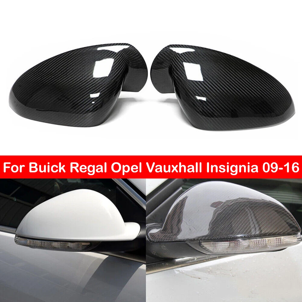 For Buick Regal Opel Vauxhall Insignia 2009-2016 Car Replacement Rearview Side Mirror Cover Wing Cap Exterior Door Case Trim