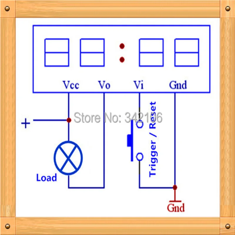 Gratis Verzending!!! 5 Pcs KDT036 Type/C Digitale Display Cyclus Schakelaar Controller/Timer Schakelaar