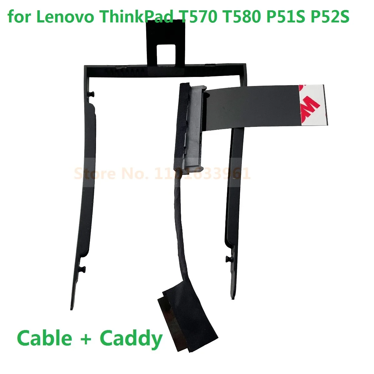 

Разъем для кабеля жесткого диска SATA HDD SSD Caddy кронштейн лоток держатель для Lenovo ThinkPad T570 T580 P51S P52S 01ER034 450.0AB04.0001