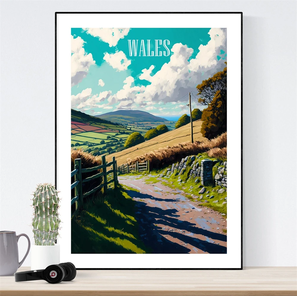 Brazil Travel Poster Brazil Vector Illustration Brazil Art Print Brazil Art Poster Benin Travel Poster Landscape Lake Boats Art