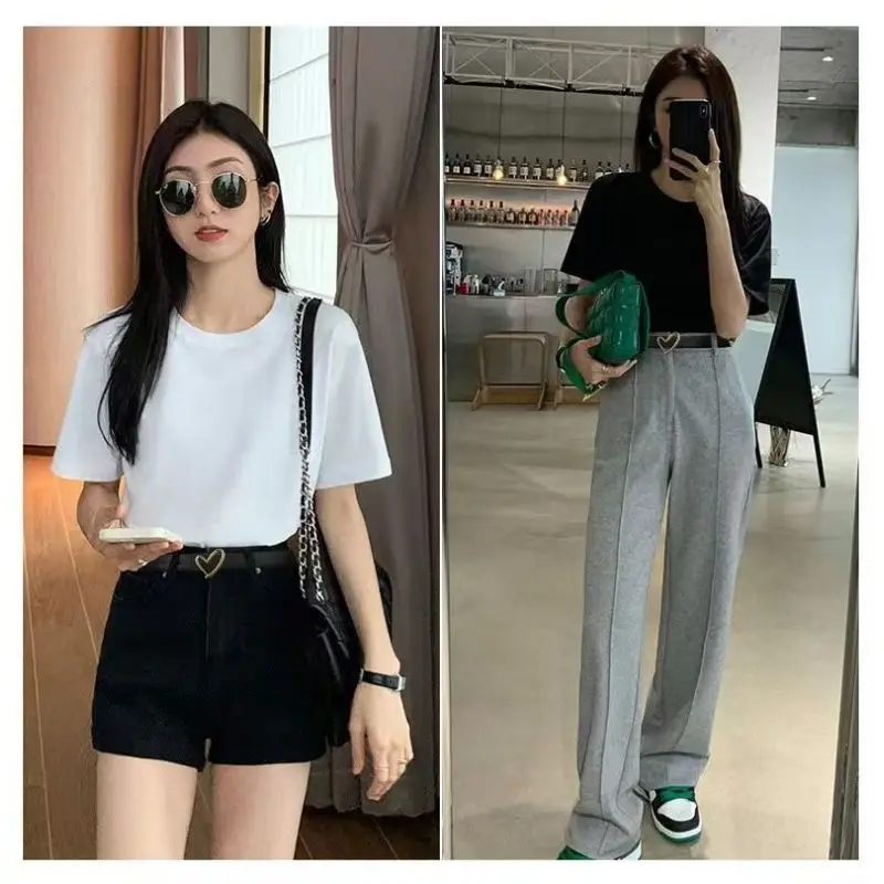 New Arrival Love-Knot Black Women's Belt – Cross-Border Bestseller, INS Style, Fashionable & Youthful