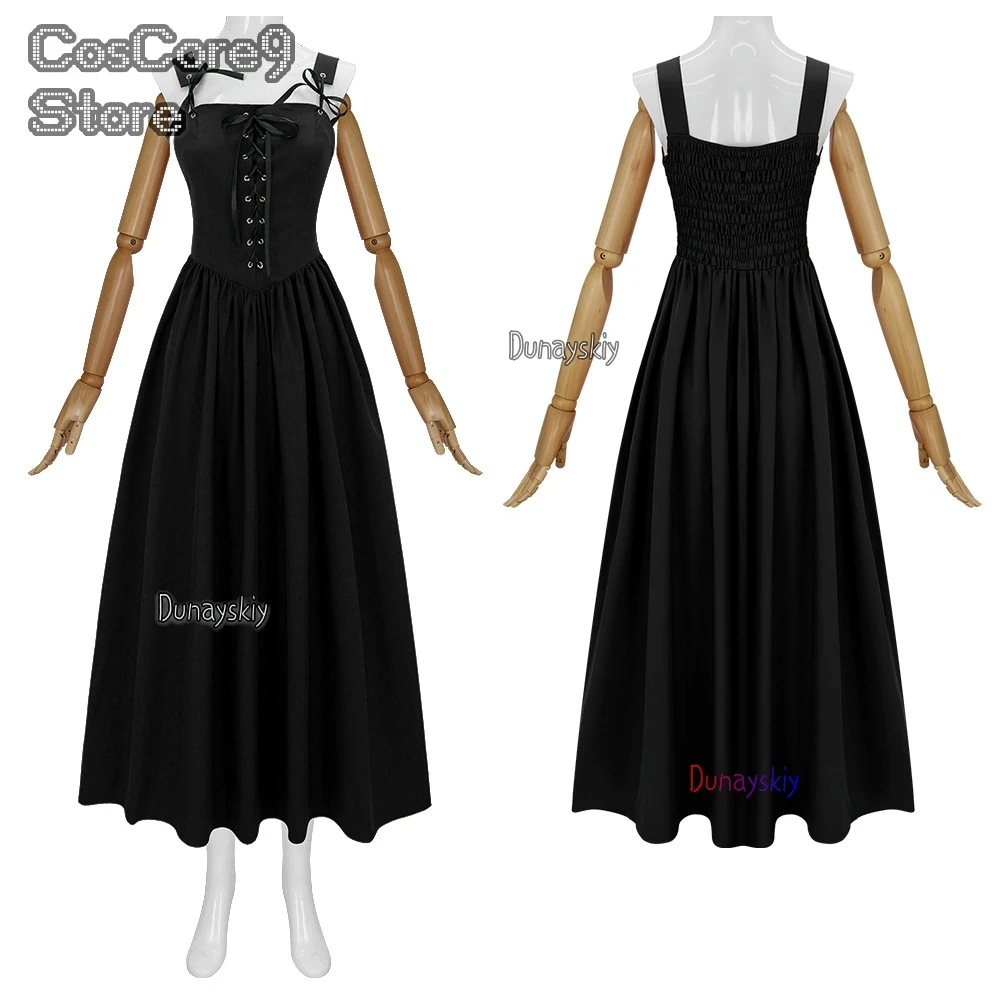 المرأة القرون الوسطى عصر النهضة كوسبفري كوسبلاي على فستان بتصميم بدلة سترة فيكتوريا الأميرة البخار فاسق حزام 2025 #5