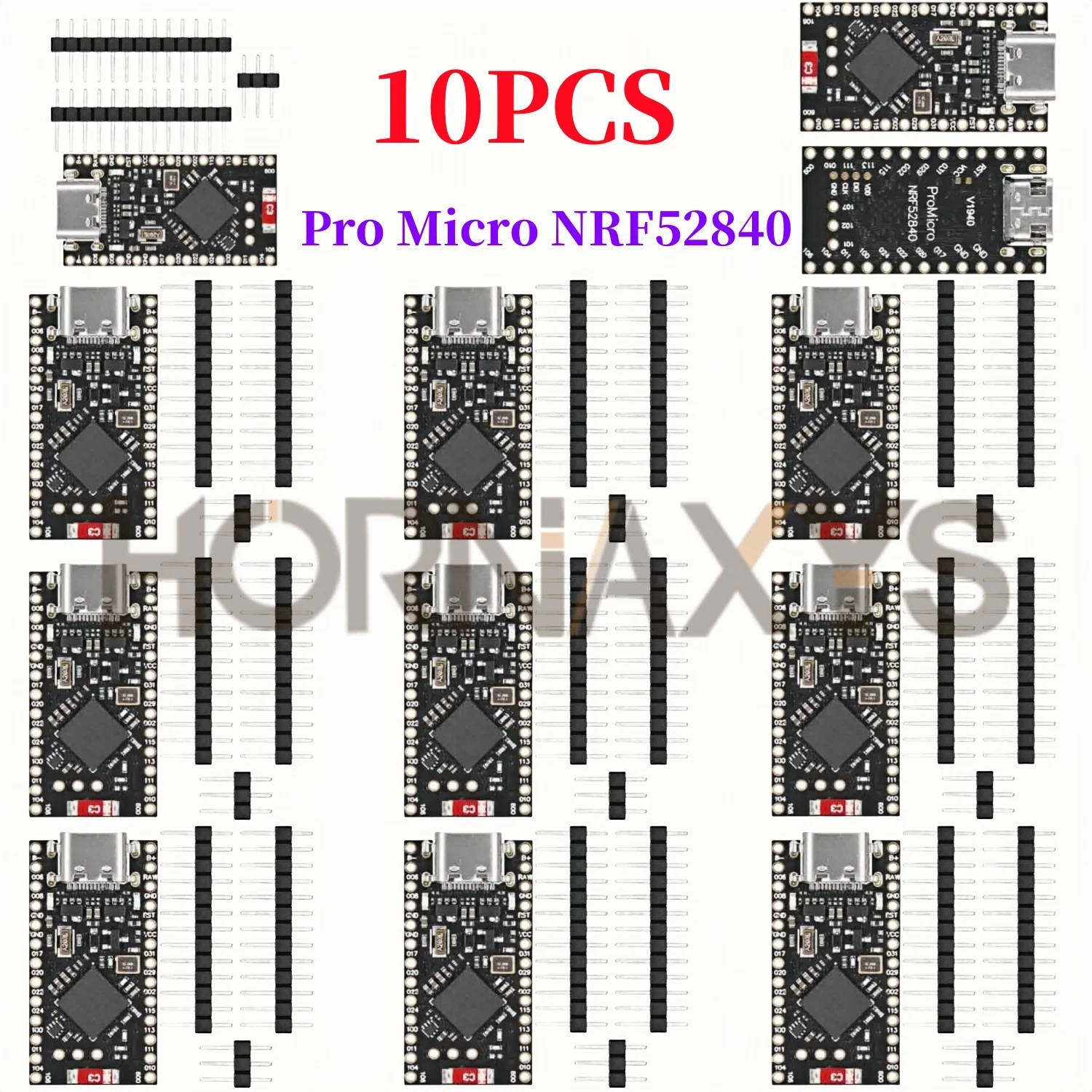1 ~ 10 sztuk/NRF52840 płytka rozwojowa kompatybilna z ładnością! Nano V2.0 zarządzanie ładowaniem Bluetooth Pro Micro NRF52840 — zdjęcie produktu 6
