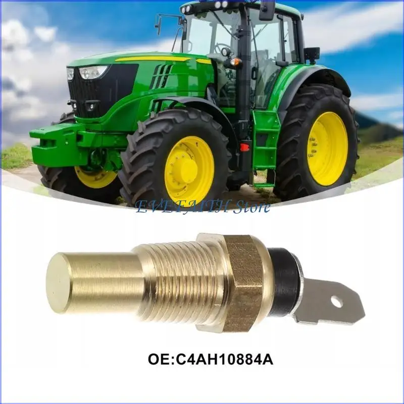 124B Water Temperature Sending Unit Switch for Tractor 3000 4000 5000 7000 Replace C4AH10884A 81784007 81784077