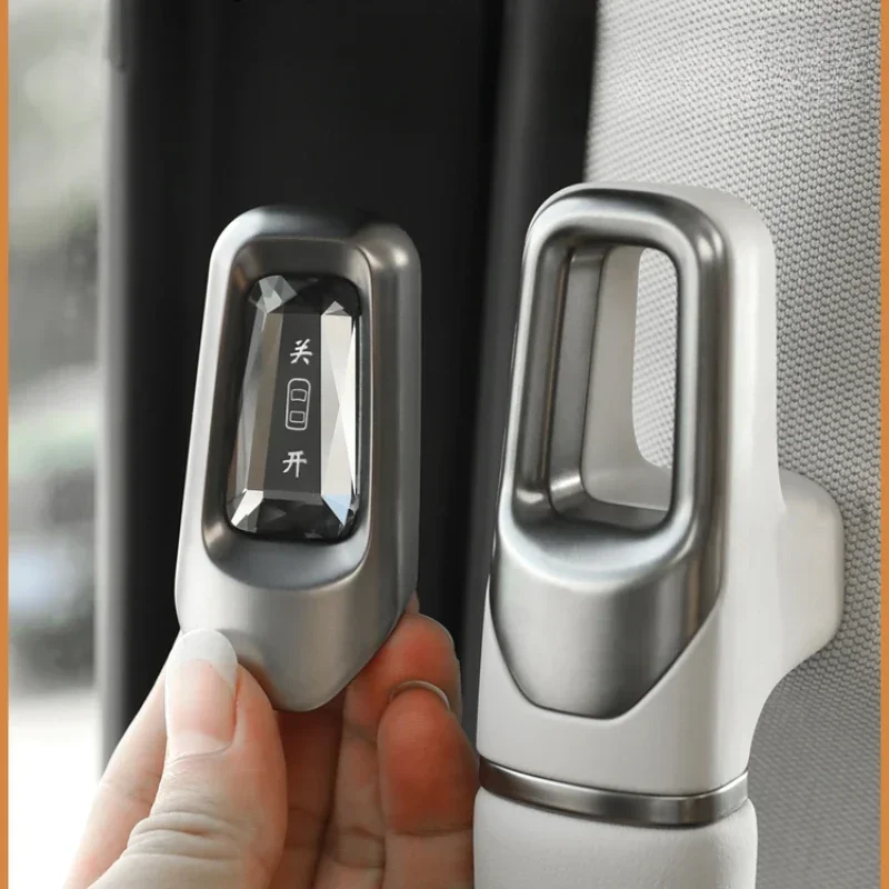 

Кнопка среднего дверного переключателя, кристаллический дверной автоматический переключатель, модификация автозапчастей, аксессуары для автомобиля Denza D9 2024-2025