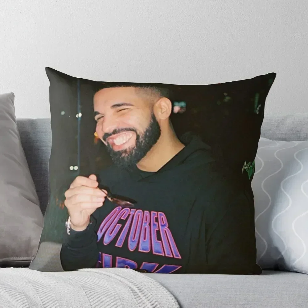 

Drake being Drake Throw Pillow Cushion Cover For Sofa Christmas Pillowcase anime girl pillow