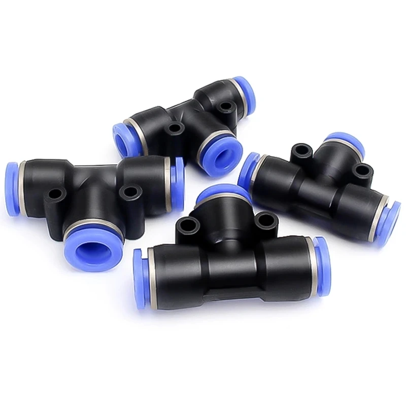 Pneumatic Fittings Quick Connector Air Hose Tube Connectors Plastic PU PY 4mm 6mm 8mm 10mm 12mm Push Into Pluglug