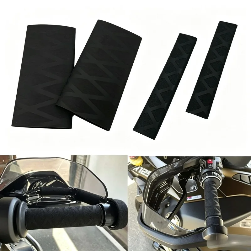 1Pair Universal Heat Shrink Anti-Slip Handle Grips & Lever Covers for BMW R1250GS ADV R1200GS Water Bird