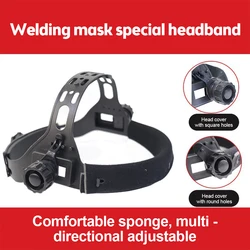 Fascia per maschera saldatrice per saldatura regolabile per accessori per utensili manuali per saldatura casco Auto scuro solare